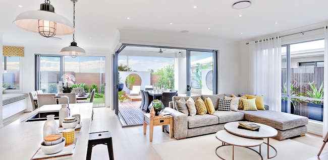 Nội thất phòng khách nhà phố