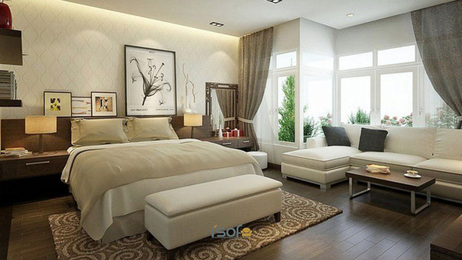 Chọn ghế sofa cho phòng ngủ