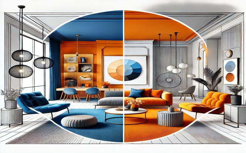 Phối Màu Tương Phản