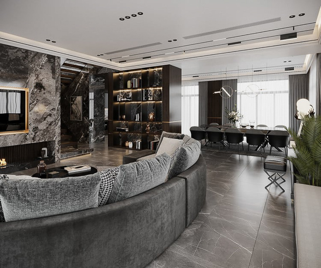 Phong cách nội thất hiện đại