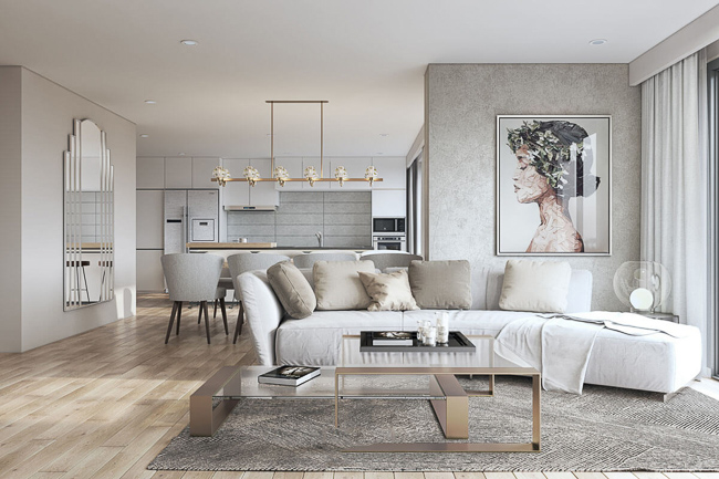 Kết cấu trong trang trí