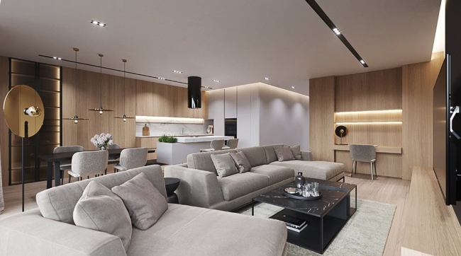 Nhấn Mạnh Tính Sáng Tạo Trong Thiết Kế Nội Thất Hiện Đại