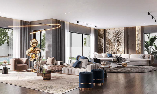 Sử Dụng Đồ Nội Thất Hiện Đại