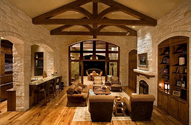 Phong Cách Thiết Kế Nội Thất Rustic Cổ Điển