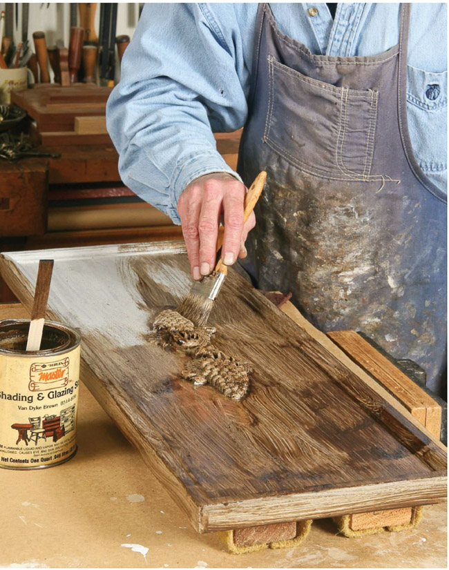 Quy trình sơn glaze cho đồ gỗ