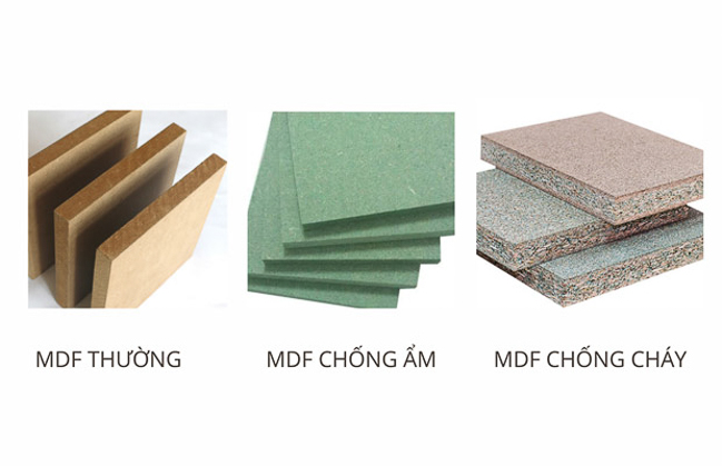 Cách phân loại ván MDF