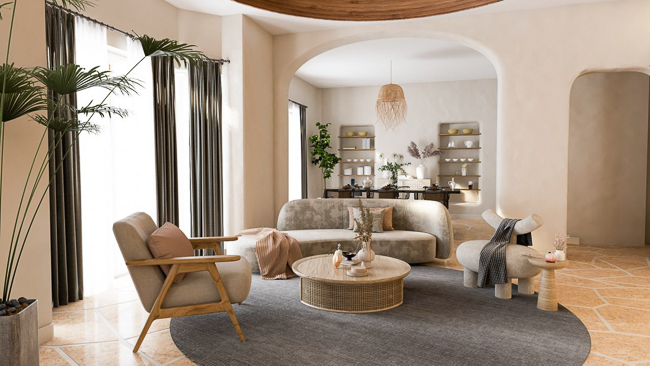 Xu Hướng Thiết Kế Nội Thất Dạng Tròn Và Ống Theo Xu Hướng Trẻ Hóa