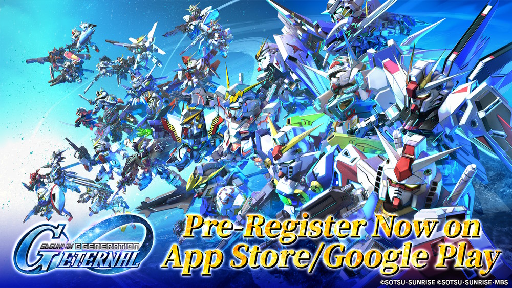 GACHA GAME SD Gundam G Generation ETERNAL: MỞ ĐĂNG KÍ SỚM TRÊN App Store/Google Play!