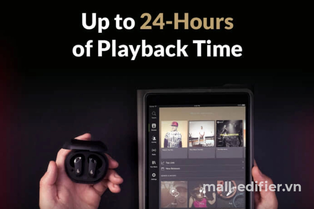 edifier neobuds pro white dieu chinh eq4 thoi luong pin tot