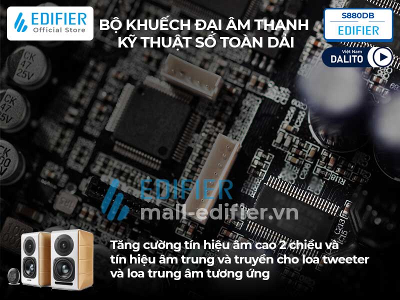 Trải nghiệm âm thanh sống động và chân thực