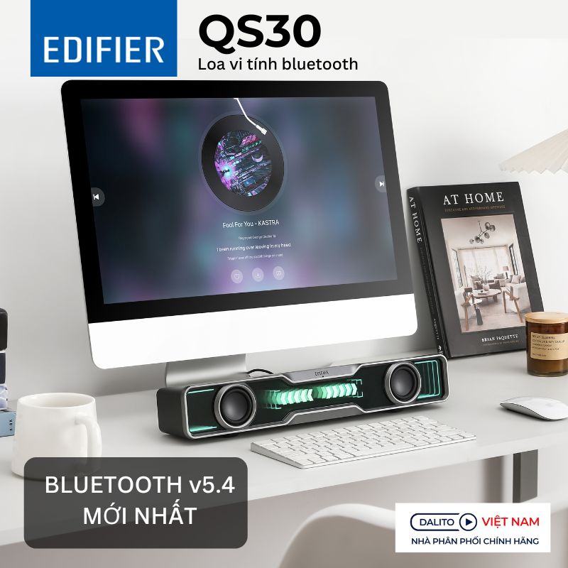 Loa EDIFIER QS30 Bluetooth 5.4 và Kết nối dây USB