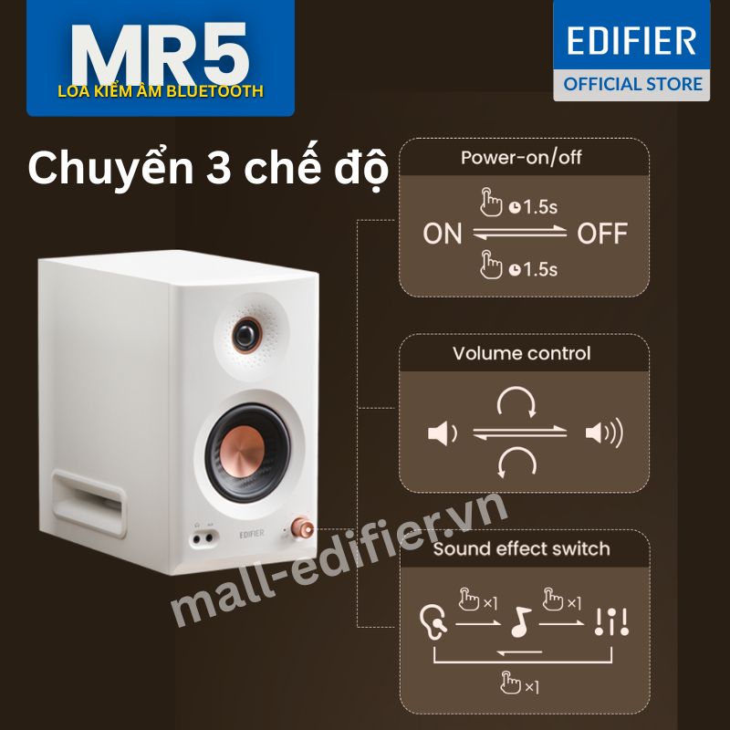 Loa Edifier MR5 – Tùy chỉnh âm thanh theo từng không gian