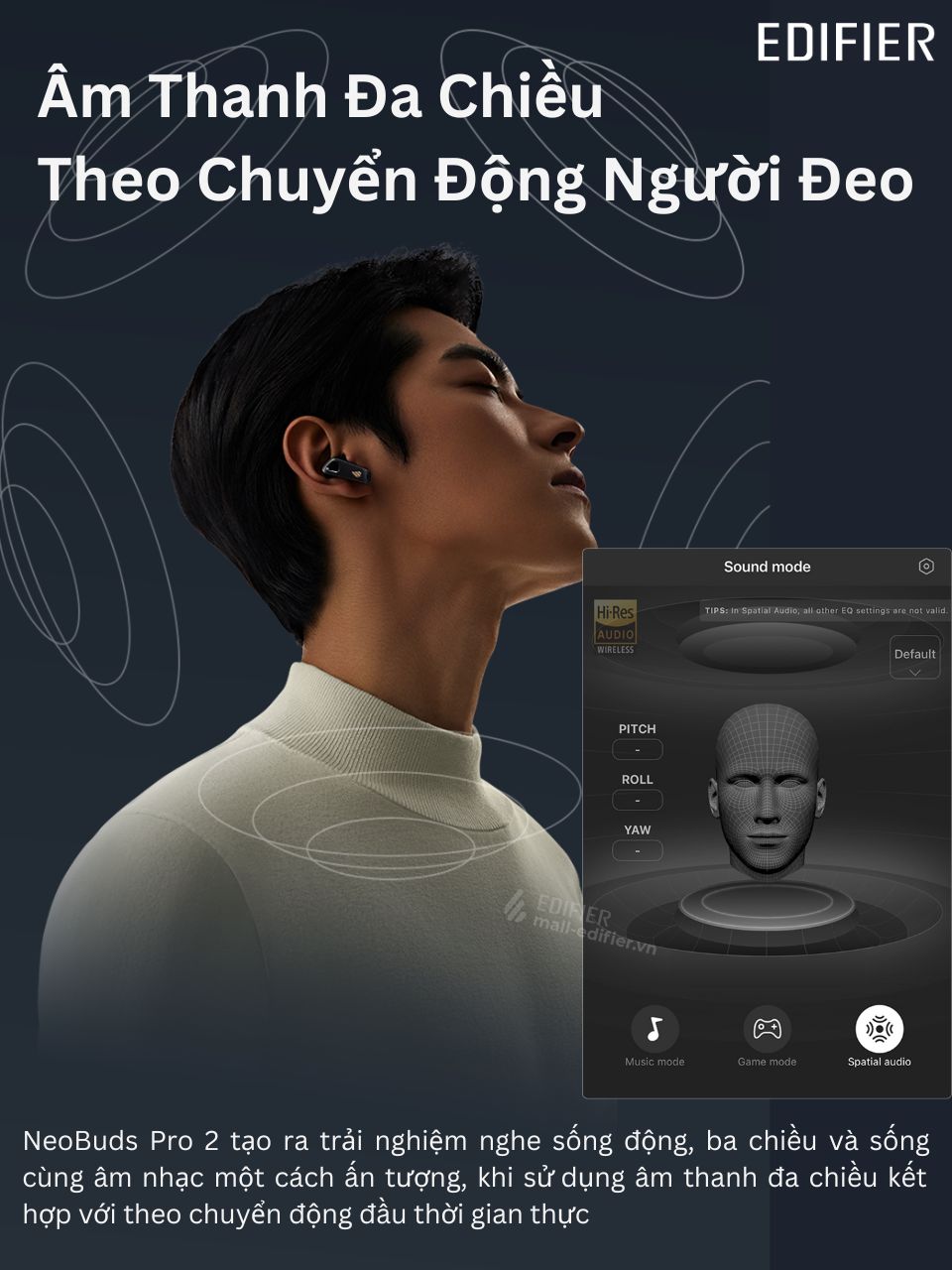 Chức năng nghe nhạc đa chiều