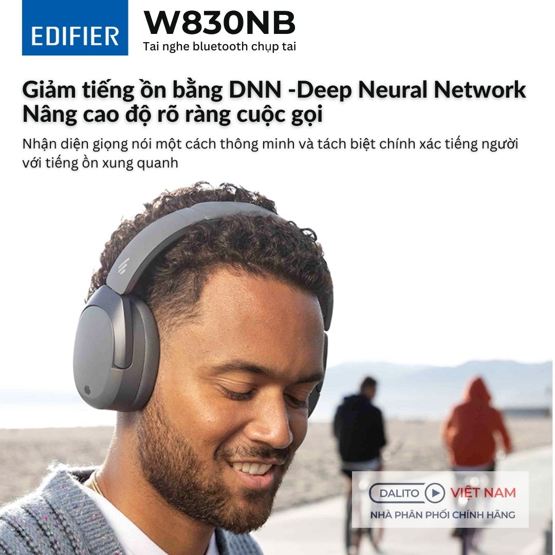 Edifier W830Nb giảm tiếng ồn bằng DNN -Deep Neural Network