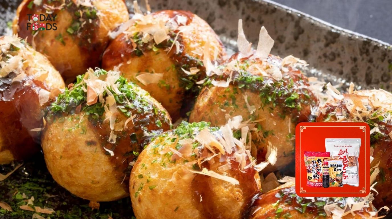 Đánh giá Combo Nguyên Liệu Làm Takoyaki 4 Món (Bột, Sốt, Cá bào, Tenkasu)