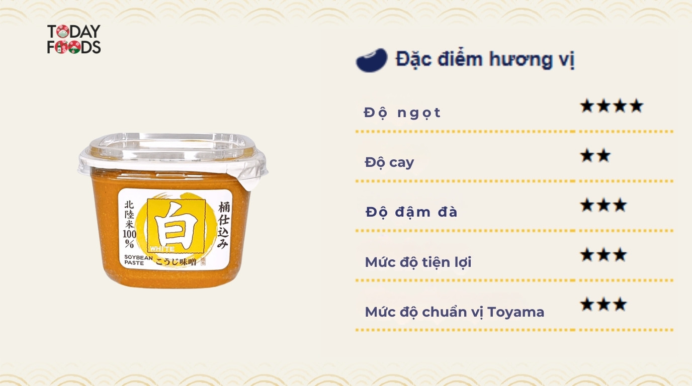 Đánh Giá Hương Vị Tương Miso Trắng Men Gạo Koji 500G