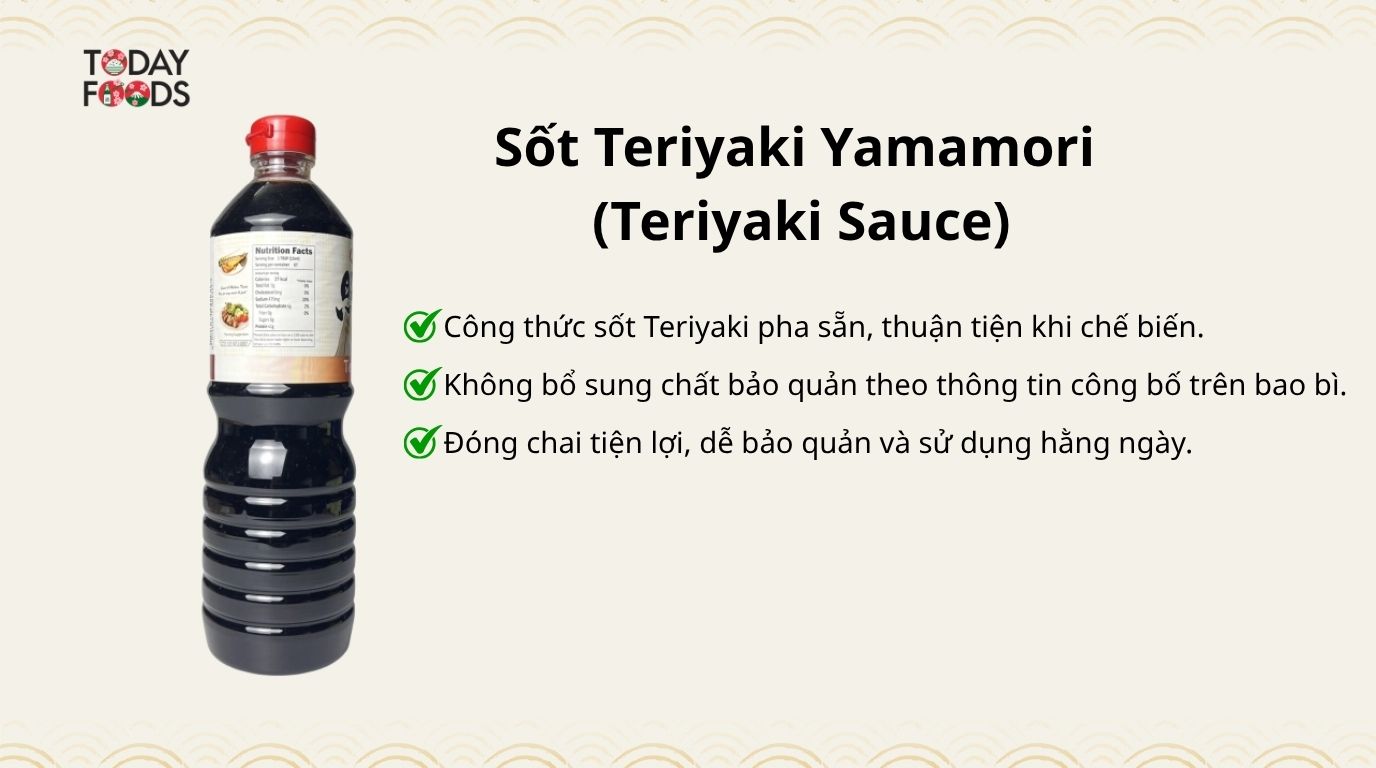 Đánh giá Sốt Teriyaki Yamamori (Teriyaki Sauce)