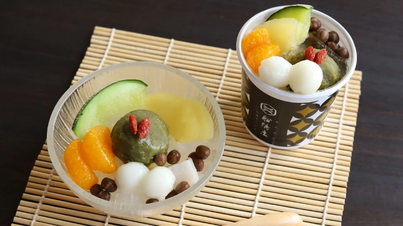 Anmitsu là món tráng miệng truyền thống