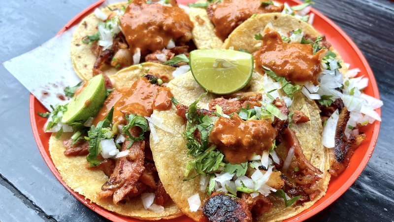 Món Taco chuẩn vị Mexico