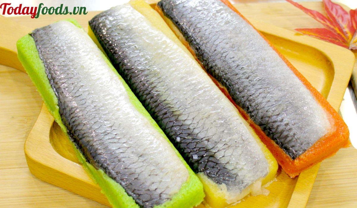 cá trích ép trứng 3 màu