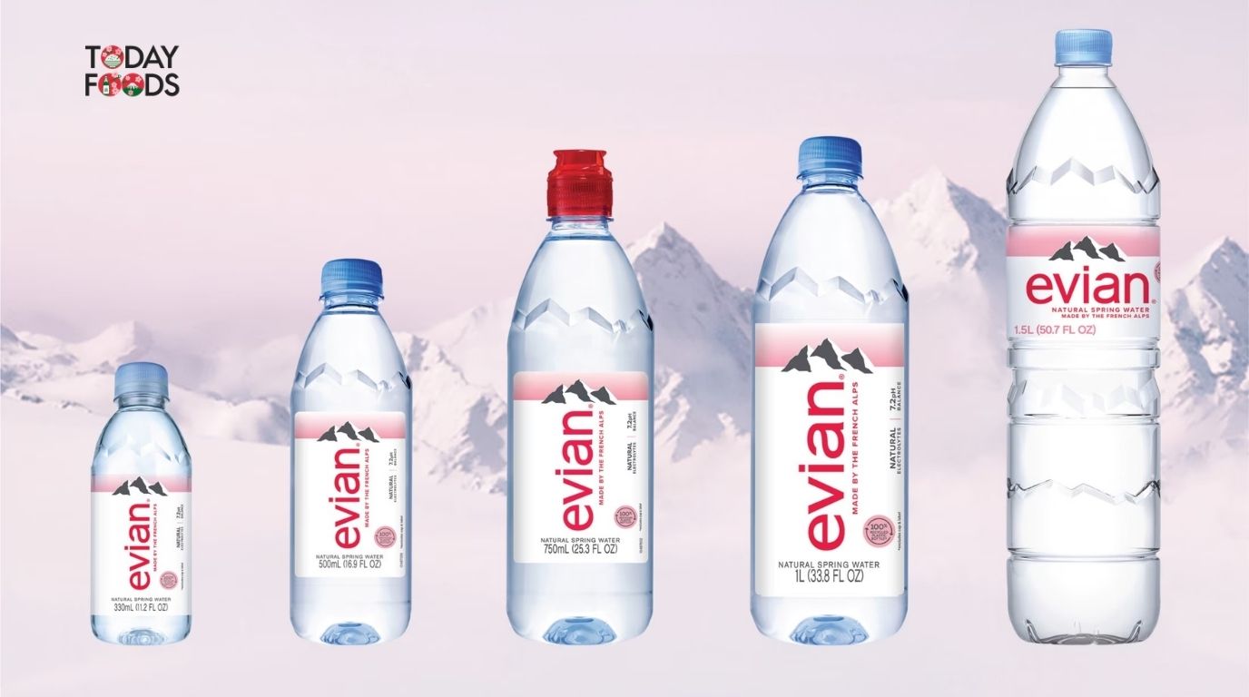 Các Quy Cách Nước Khoáng Không Ga Evian