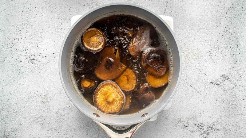 Shiitake Dashi được chiết xuất từ nấm shiitake