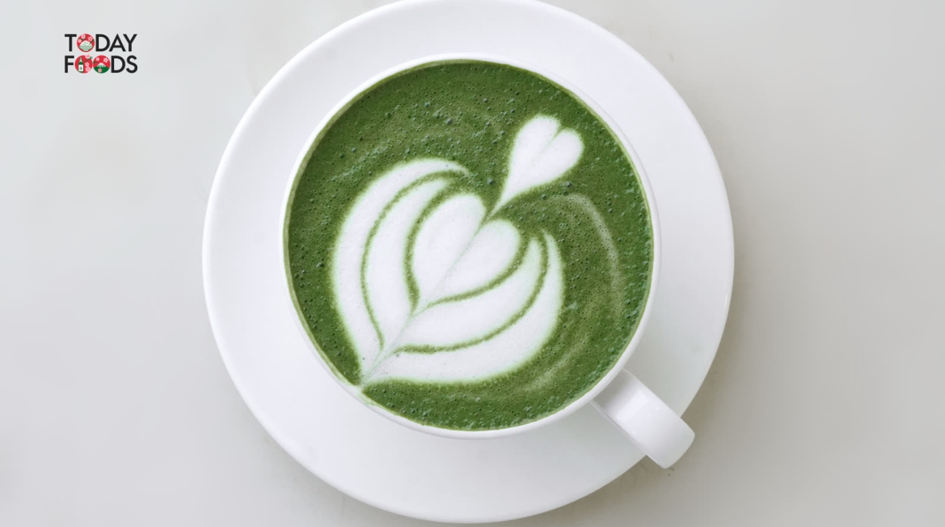 Cách pha matcha latte nóng