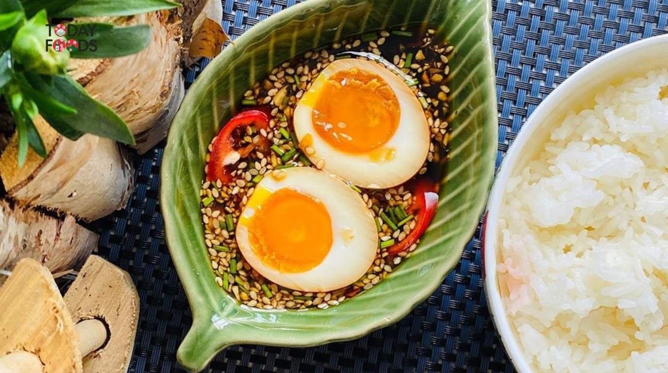 Cơm trứng nước tương Nhật