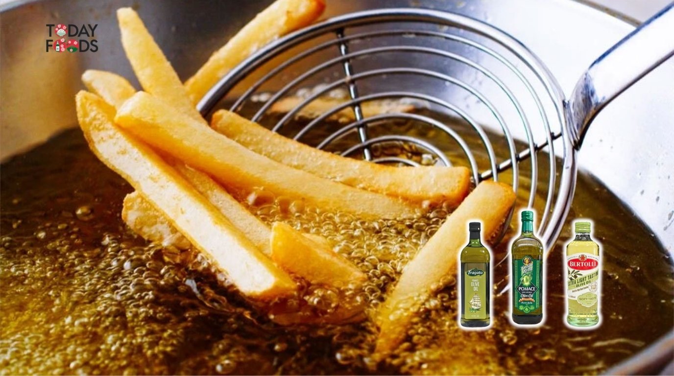 Dầu oliu Pomace phù hợp chiên ngập dầu