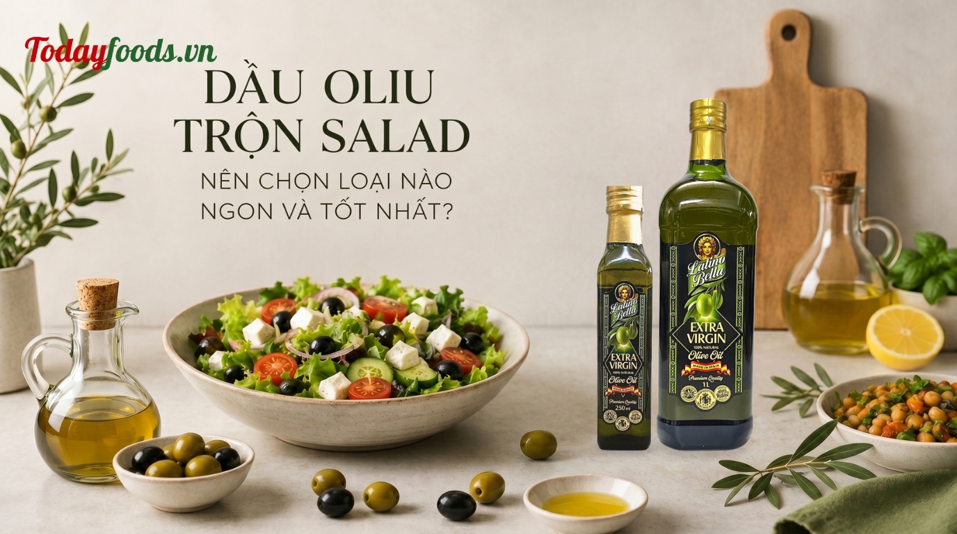 Dầu Oliu Trộn Salad