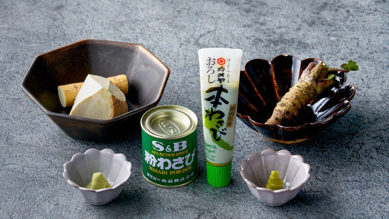 Wasabi là loại mù tạt xanh đặc trưng của Nhật Bản