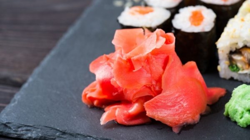 Gừng hồng ăn Sushi (Gari)