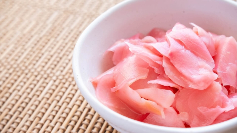 Gừng hồng Sushi