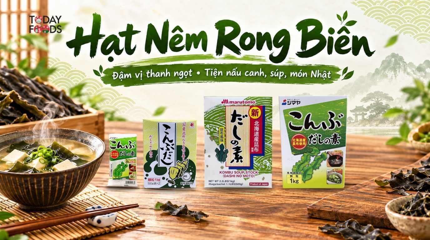 Hạt Nêm Rong Biển TodayFoods