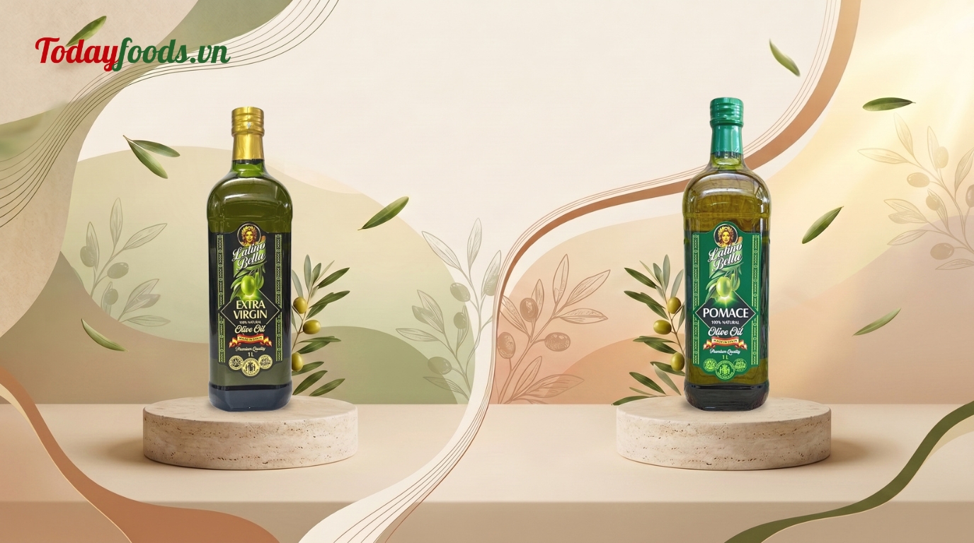 Khác nhau Extra Virgin và Pomace Olive Oil thế nào