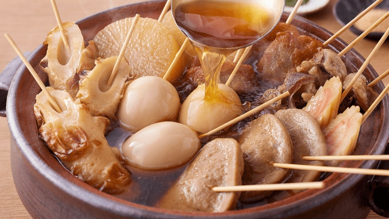 Lẩu Oden có nước dùng thanh nhẹ