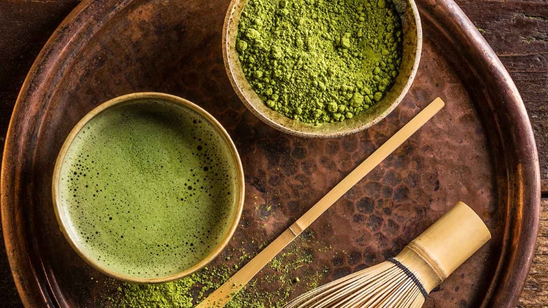 Matcha là một loại bột trà xanh mịn