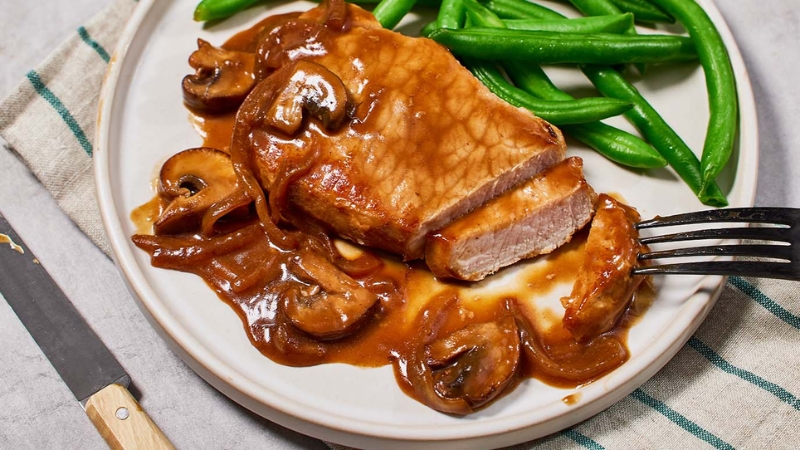 Pork Gravy được tạo ra dành riêng cho các món thịt heo