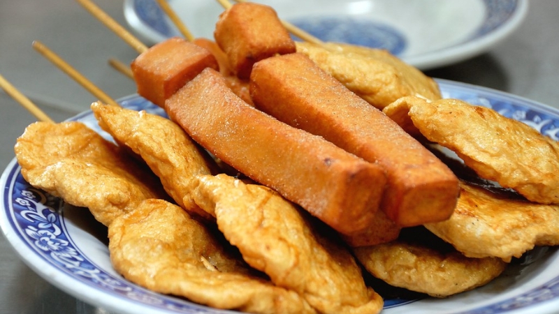 Tian Bu La chả cá chiên