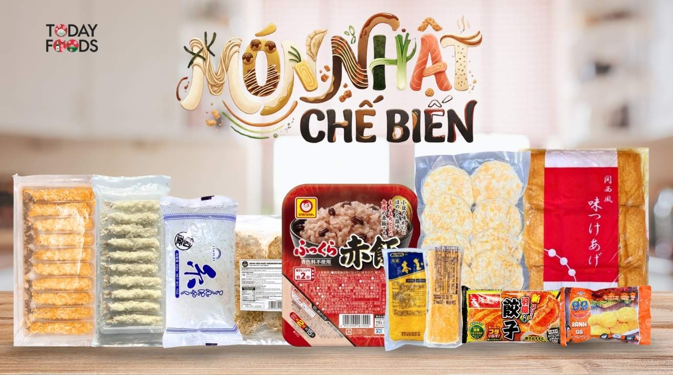 Món Nhật Chế Biến Tại TodayFoods