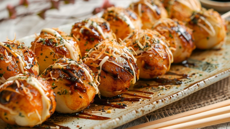 Sốt Okonomi là phần quan trọng giúp bánh Takoyaki thêm đậm đà