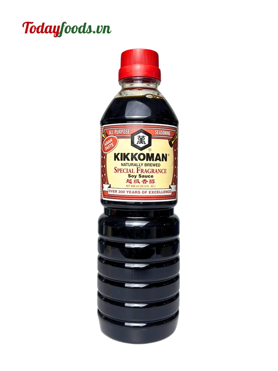 Nước tương đặc biệt fragrance Kikkoman 600ML