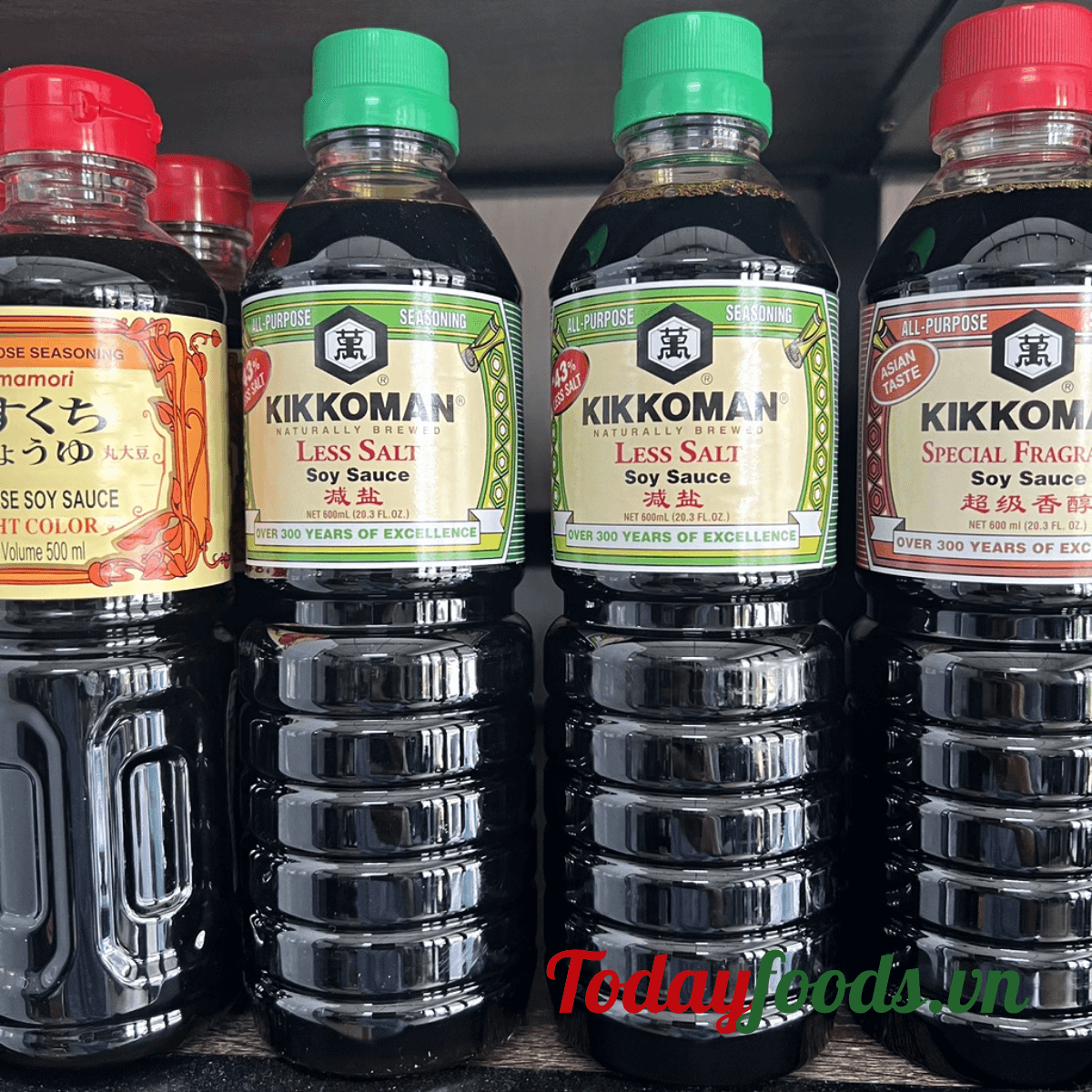 Kikkoman tạo ra nhiều dòng sản phẩm nước tương Kikkoman khác nhau để đáp ứng được nhiều người dùng hơn