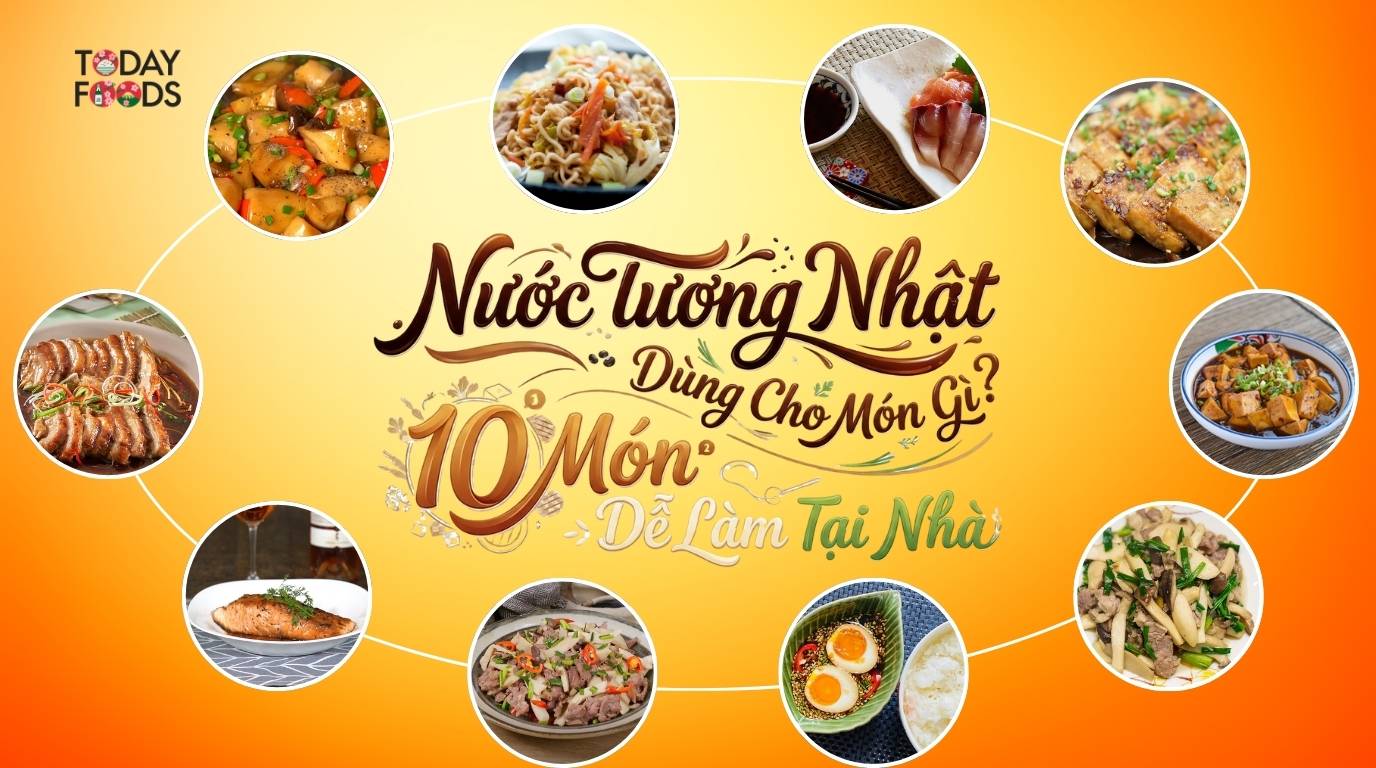 Nước tương Nhật dùng cho món gì 10 Món Dễ Làm Tại Nhà