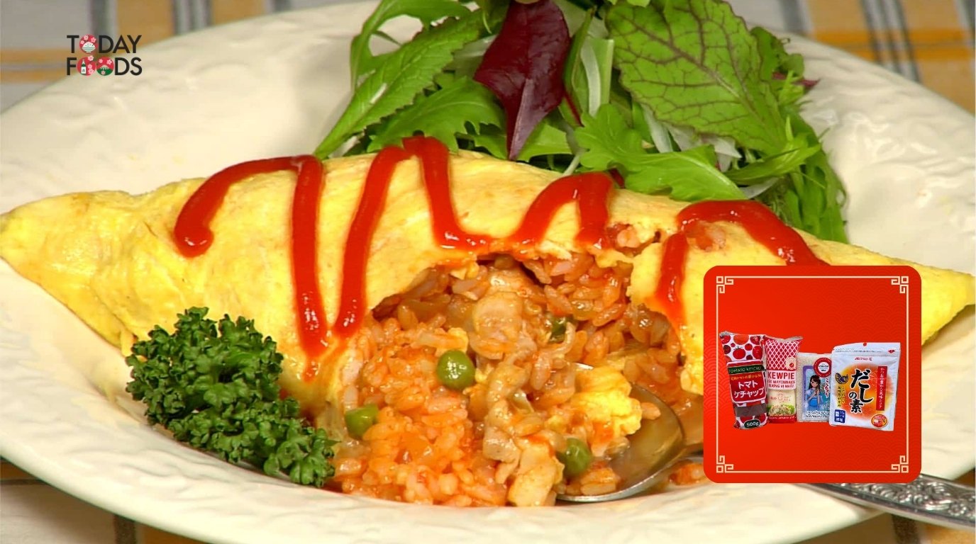 Review Combo Nguyên Liệu Làm Cơm Omurice Nhật (4 Món) Hạt nêm Dashi Cá Ngừ Marutomo
