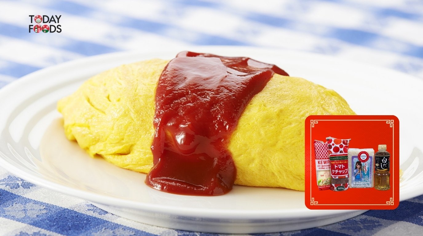 Combo Nguyên Liệu Làm Cơm Omurice Nhật (4 Món) Shiro Dashi Ninben
