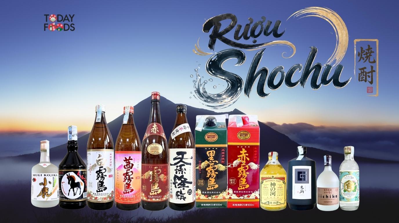 Rượu Shochu Nhật Bản Tại TodayFoods