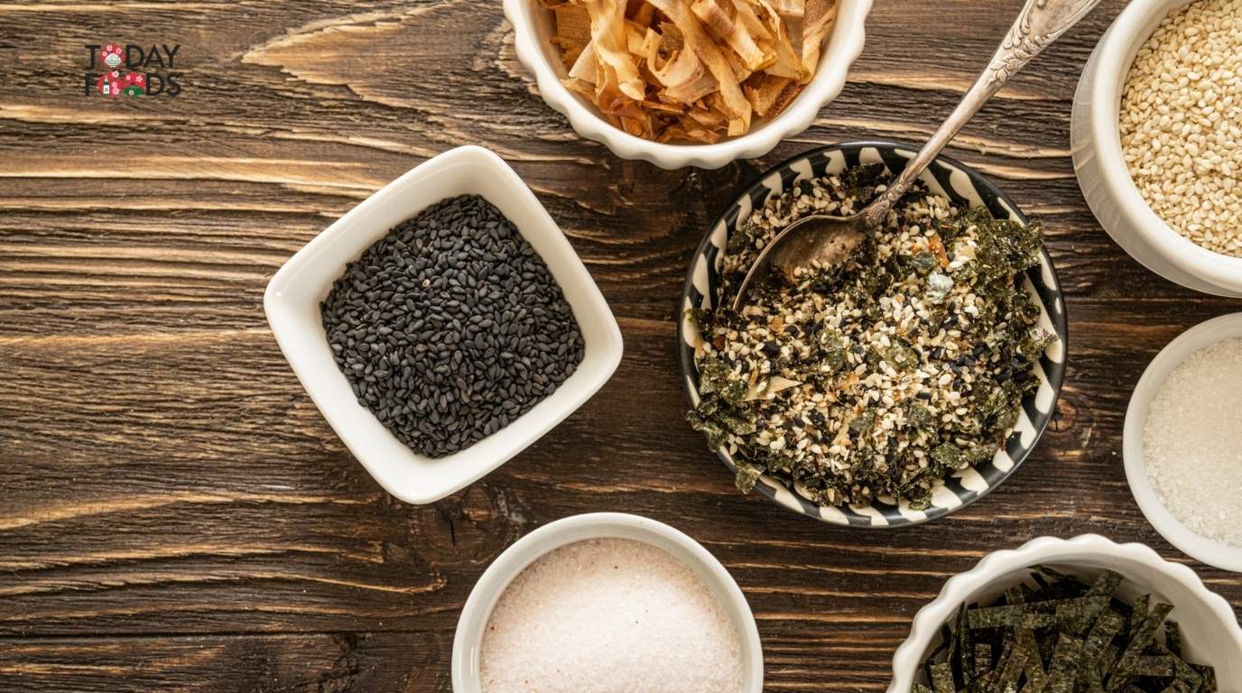 Thành phần thường có trong gia vị rắc cơm Nhật Bản