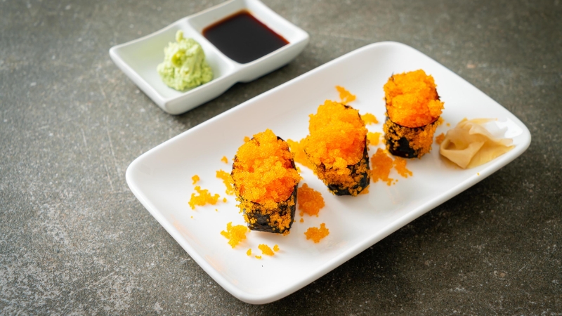 Trứng tôm Ebiko cam