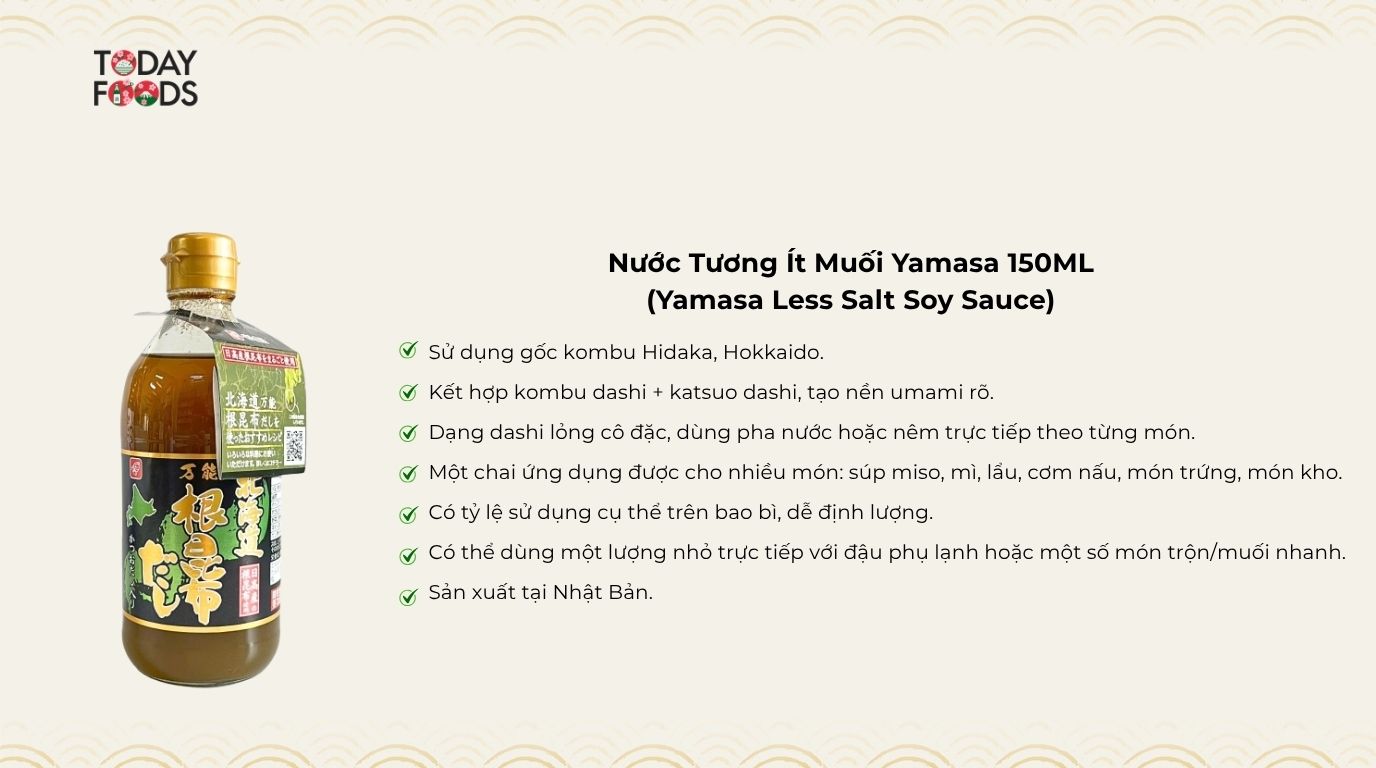 Ưu Điểm Sốt Rong Biển Dashi 400ML